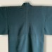 KIMONO HOMME ÉTÉ, SOIE BLEU-VERT 007-184